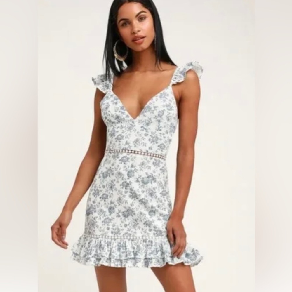 Minkpink Skye Rose mini dress size medium